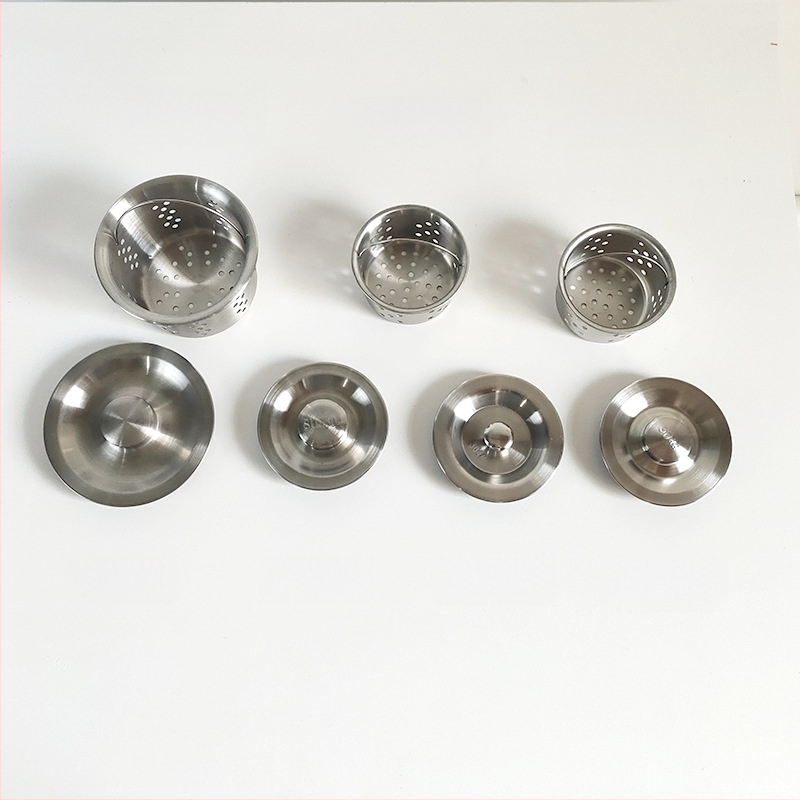 Nerezový odtokový kryt pre drez Xiangling XSQ-007, čistá hmotnosť 0,02 kg