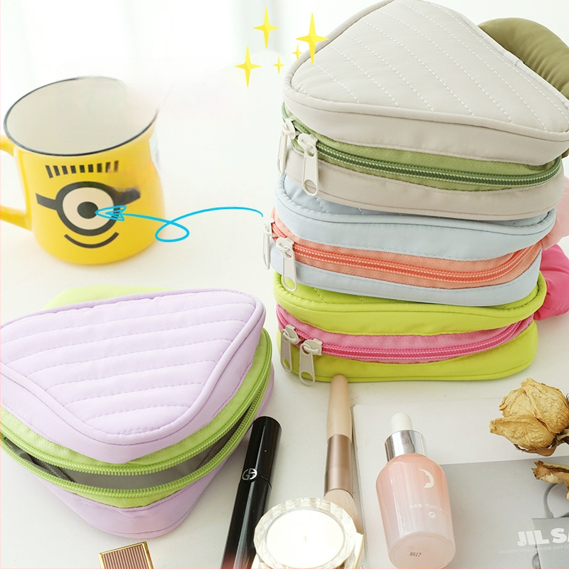 Travelers kubikujulise kujuga meigikott – polüester, mitmekülgne kosmeetika korraldaja