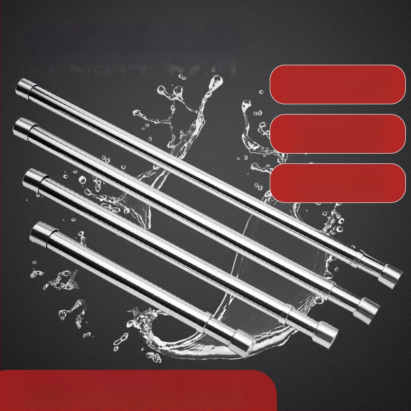 Roostevabast terasest teleskoopiline riidekapi riidepuu garderoobile – tugevdatud, poleeritud pind, kaasaegne minimalistlik stiil