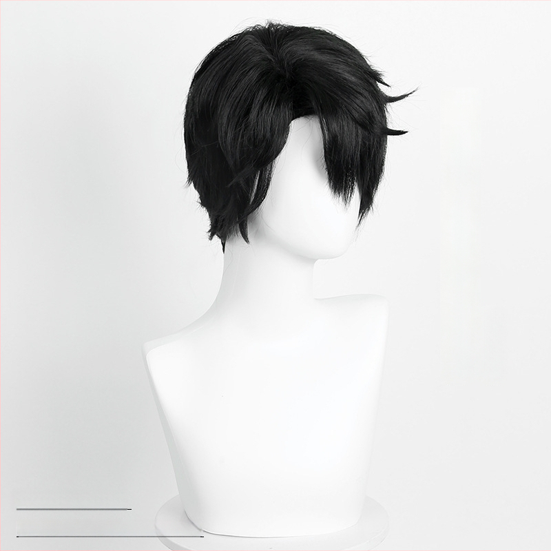 Qin Yu cosplay parukas D745, kõrge temperatuuriga siidist materjal, mehaaniline töötlemine, cosplay stiil