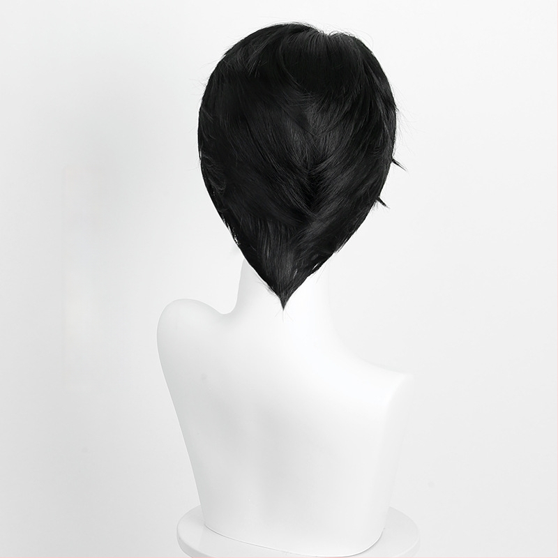 Qin Yu cosplay parukas D745, kõrge temperatuuriga siidist materjal, mehaaniline töötlemine, cosplay stiil