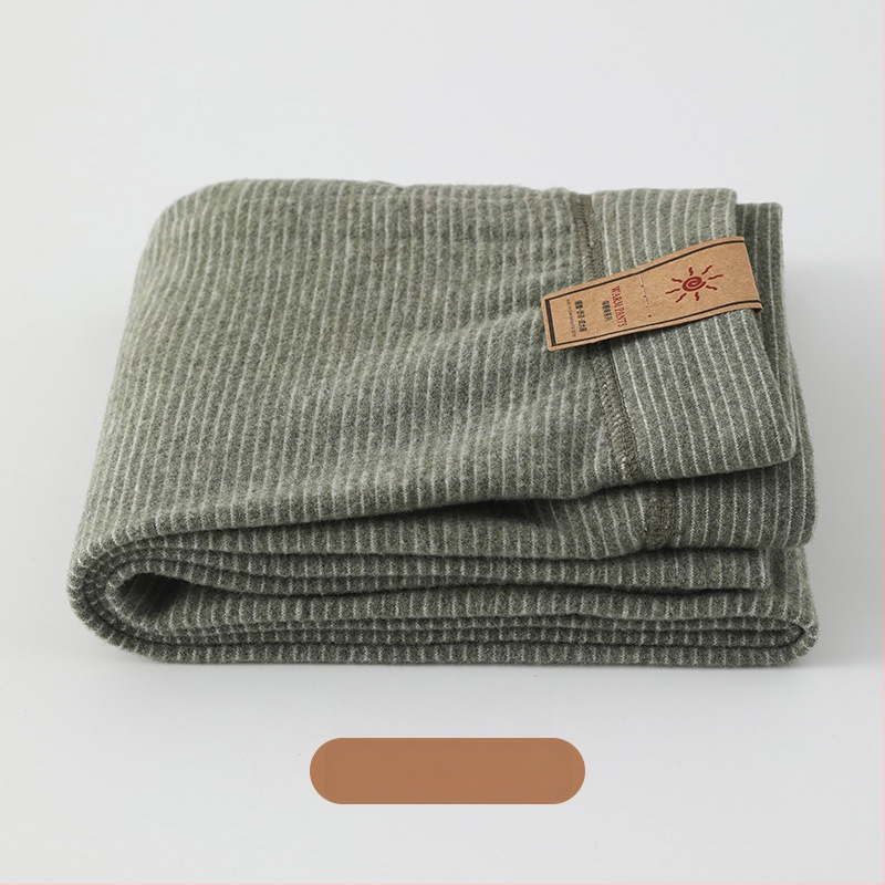 Vaikų šiluminės velūro ilgosios kelnės - dryžinės, storos, vidurio juosmens, rudens–žiema, 62,5% poliesterio