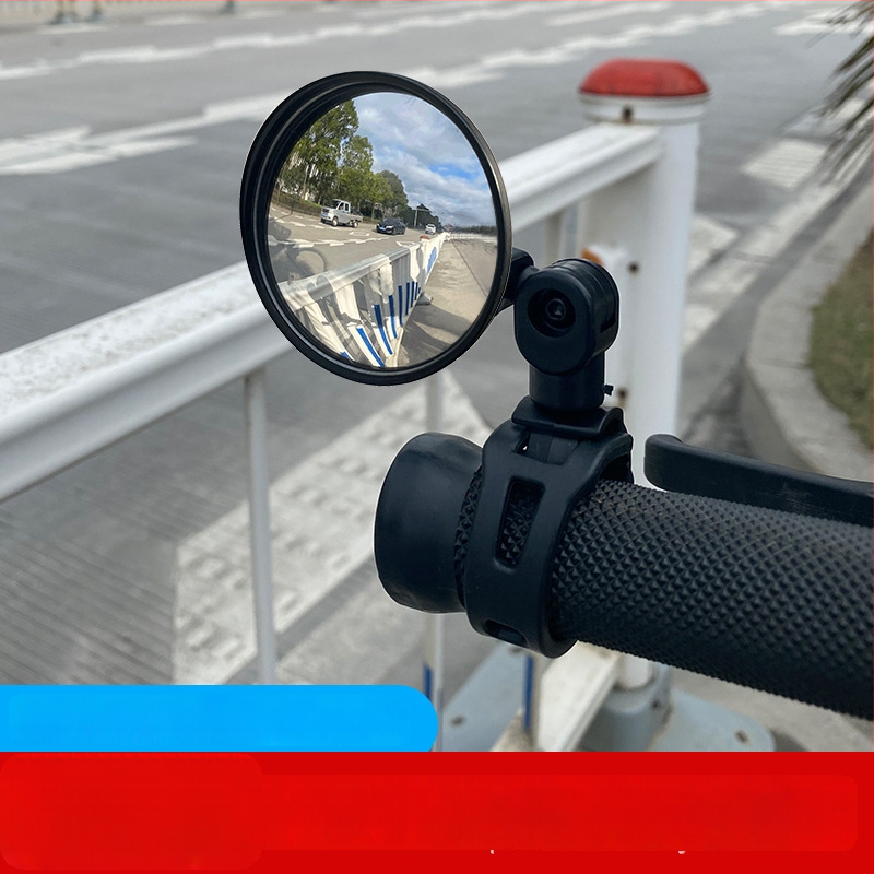 Huiying Fgj-mnfgj Elektros dviračio galinis veidrodis, plataus kampo išgaubta objektyvas