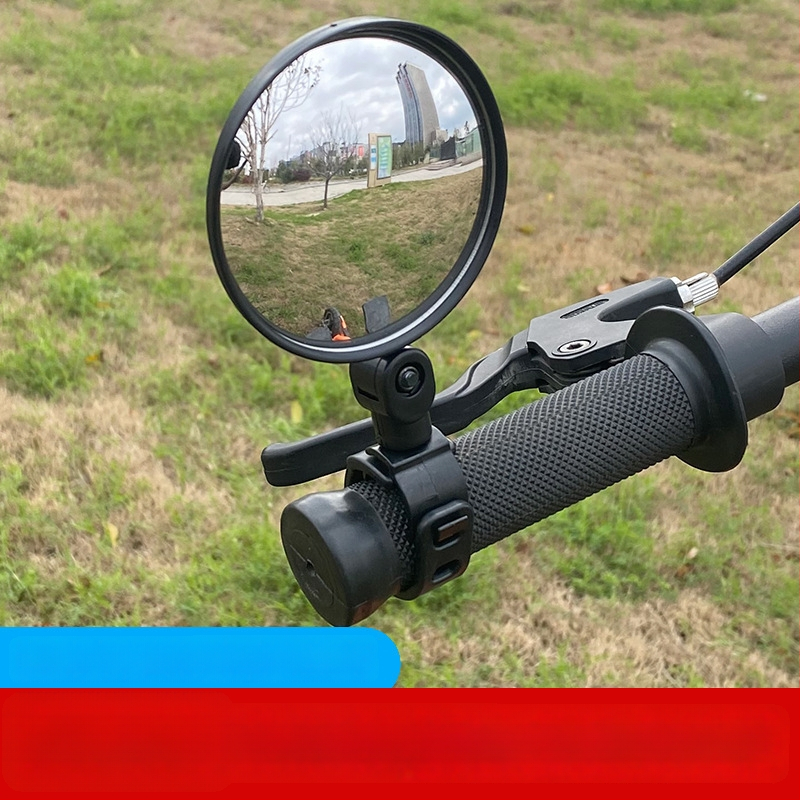 Huiying Fgj-mnfgj Elektros dviračio galinis veidrodis, plataus kampo išgaubta objektyvas