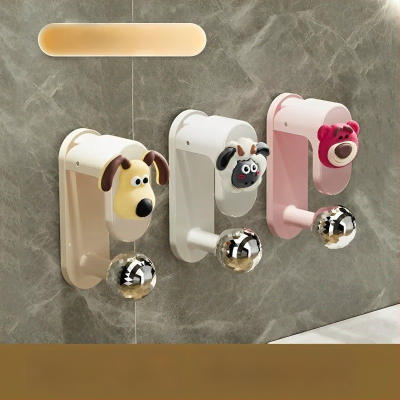 Seinasse paigaldatav valamu konks imekummkinnitusega – ilma puurimata, plastikust, vannituppa