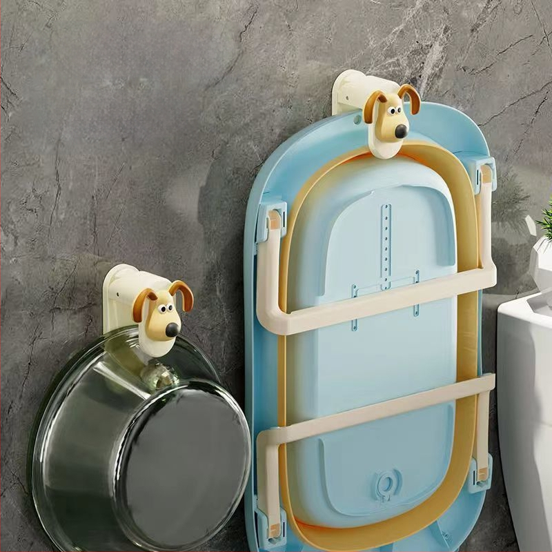 Seinasse paigaldatav valamu konks imekummkinnitusega – ilma puurimata, plastikust, vannituppa