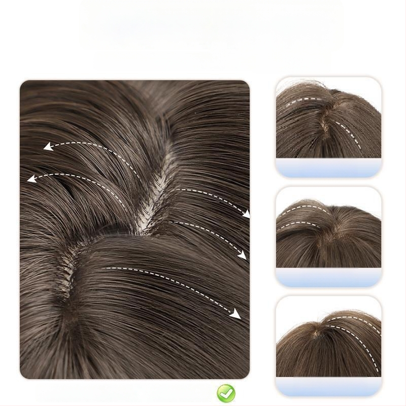 Ikdienas parūka no karstumizturīgām šķiedrām, garas cirtas, piemērota visiem ādas toņiem