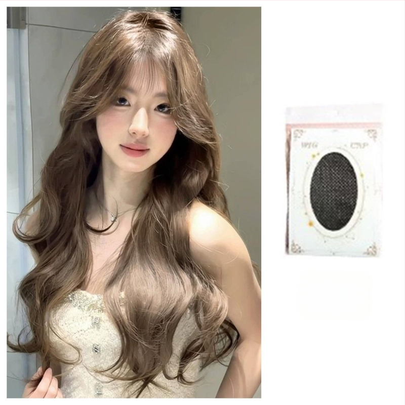 Ikdienas parūka no karstumizturīgām šķiedrām, garas cirtas, piemērota visiem ādas toņiem