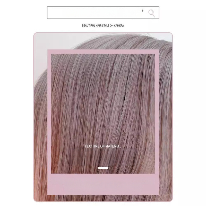 Kenny parūka sievietēm, garas taisnas matas ar Qi bangs, pilns galvas pārklājums, siltumizturīgas šķiedras, nav krāsojama