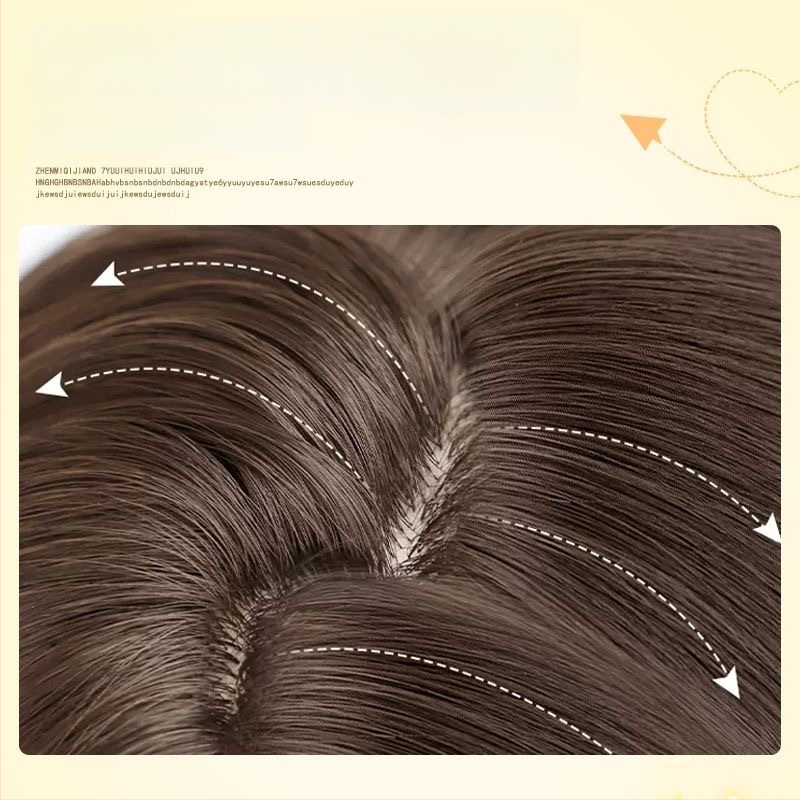 Sieviešu parūka - garas taisnas matu, augstas temperatūras šķiedras, pilnīgs galvas segums, dabisks stils