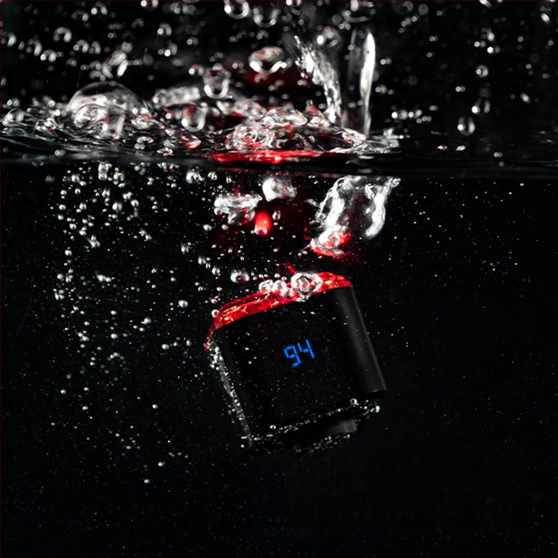Dviračio galinis žibintas su išmaniu stabdžių jutikliu, Type-C įkrovimas, skirtas kalnų ir kelių dviračiams, nakties važiavimo įspėjimo šviesa