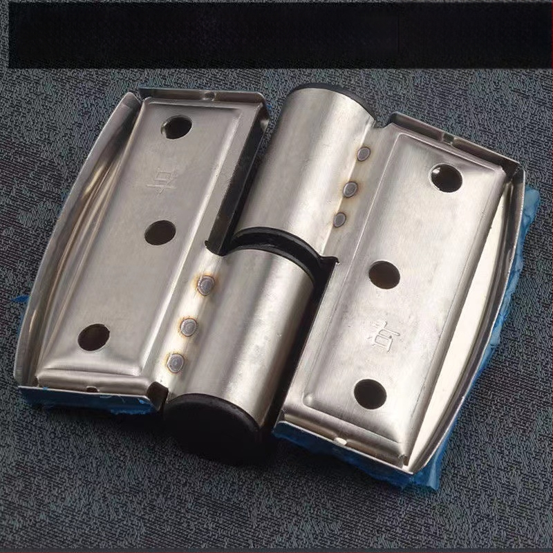 Nerūdijančio plieno viešųjų tualetų pertvarų komplektas su vyrių įrankiais, indikatorine spyna ir atraminėmis kojomis, paviršiaus apdaila: wire drawing