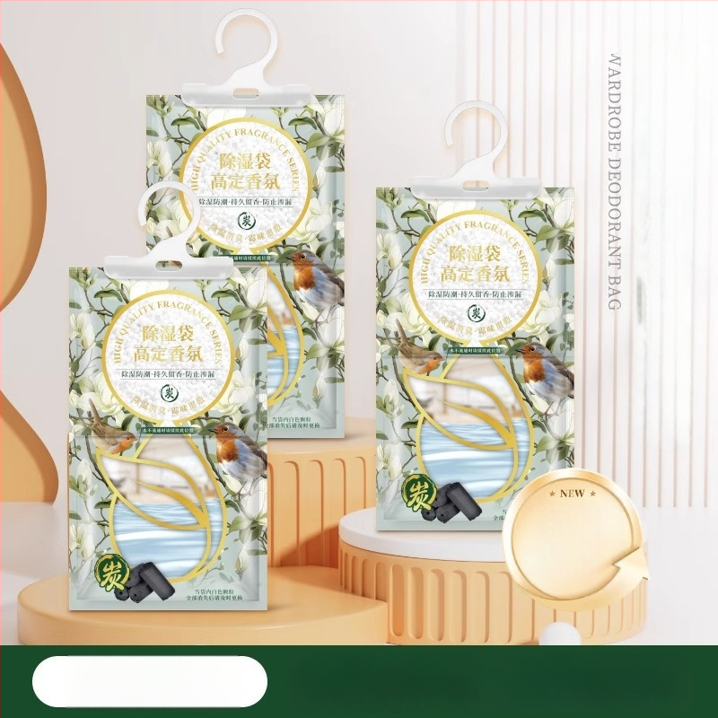 Namų drėgmės šalinimo maišelis drabužių spintai – osmantų kvapas, 100 g, prekės kodas A11240