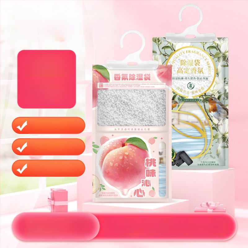 Namų drėgmės šalinimo maišelis drabužių spintai – osmantų kvapas, 100 g, prekės kodas A11240