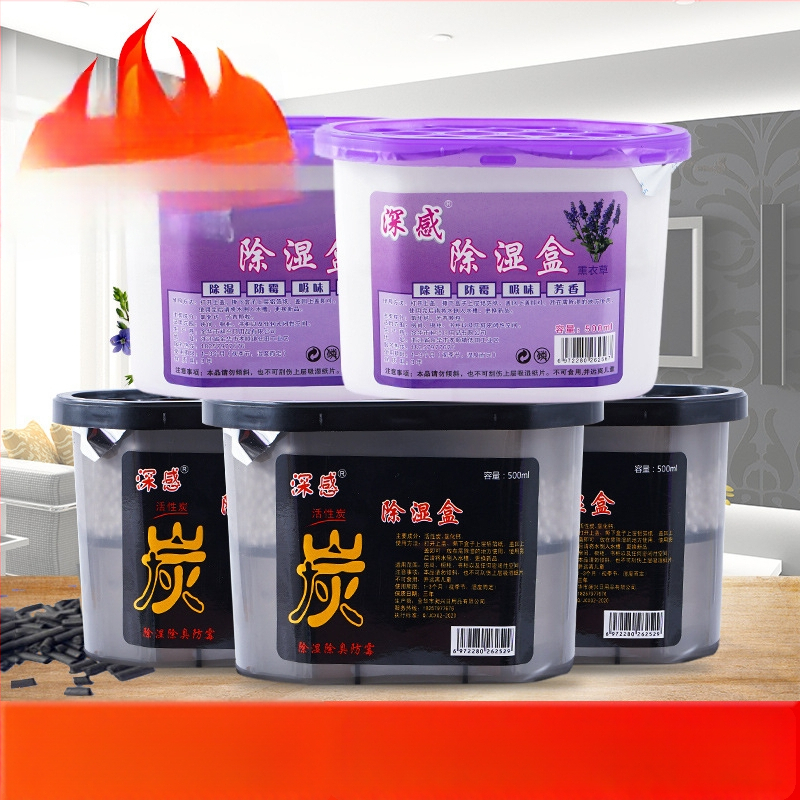 Aktyvus anglies desikantas vidaus drėgmės kontrolei — dėžutėje pakuojama, horizontalus išdėstymas, žiema 2025 leidimas