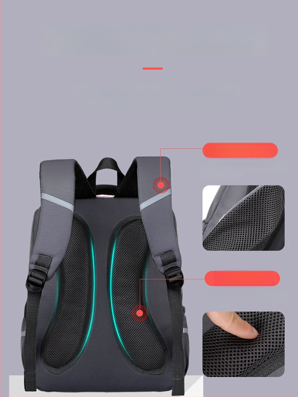 Kooli seljakott algklassidele selgroo kaitse, kehakaalu vähendamine, hingav, veekindel, õhupadi õlarihmad, Oxford kangas