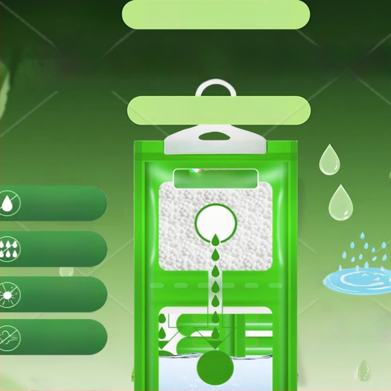 Ome Desikantų Drėgmės Šalinimo Dėžutė – Džiovinimas ir Drėgmės Kontrolė, Namų ir Bendrabutyje Naudojimui, 200 vnt., Kilmė Zhejiang, Pakuotė: Maišelis