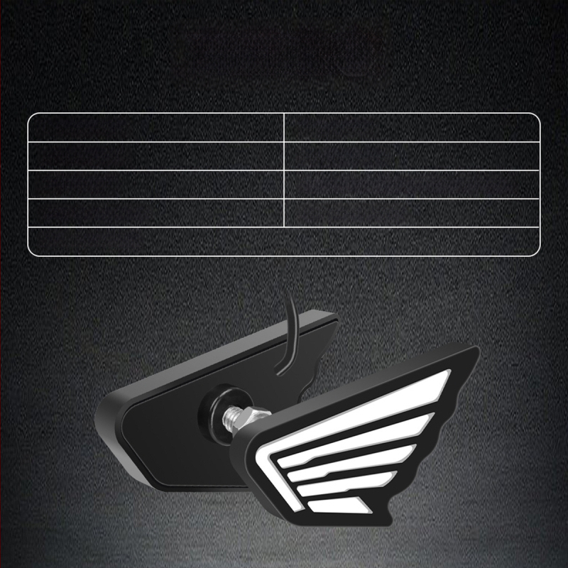 Motociklo LED sparno Eagle Eye šviesa – LED šviesos šaltinis, 12V, atsparus vandeniui, ABS korpusas, modelis motor236