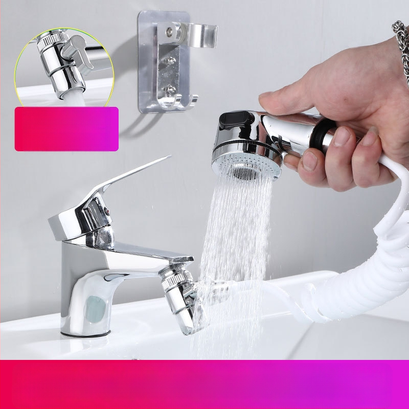 Sprchový set štyroch dielov na umývanie vlasov, s dvomi rýchlosťami, ABS, model XTHS-02, inštalácia špirálou, funkcie: postrekovanie, masáž, dážď