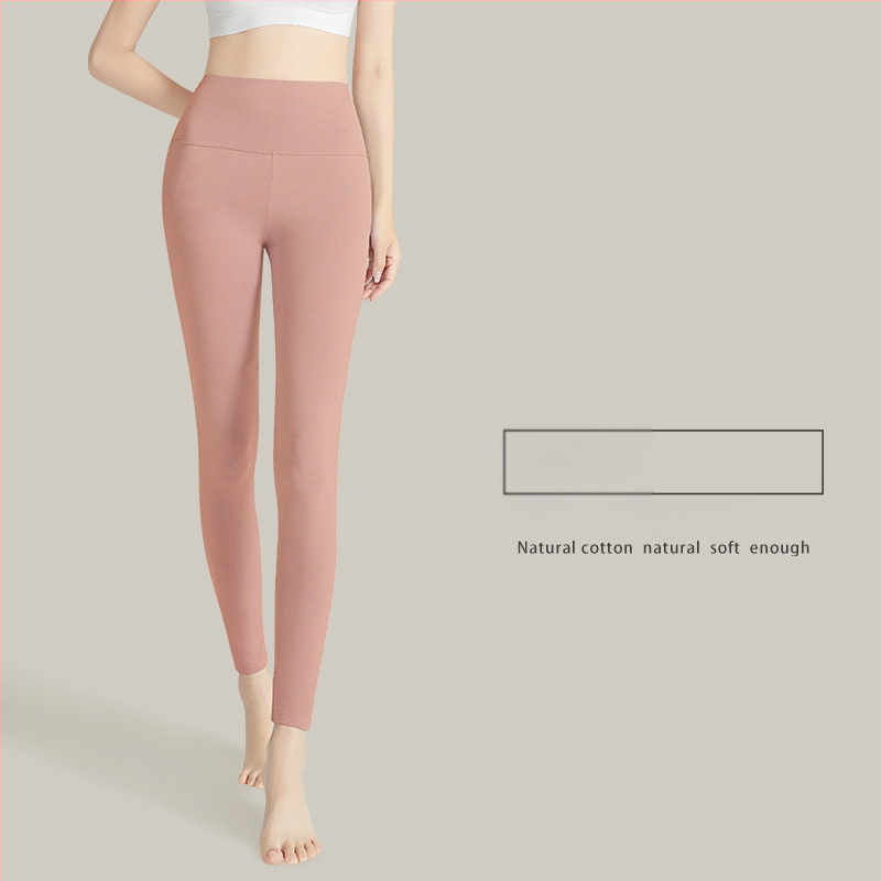 Moterų aukšto liemens medvilninės termo kelnes, 95–100% medvilnė, antibakterinės, šiltos, pilvo palaikymas, vieno sluoksnio