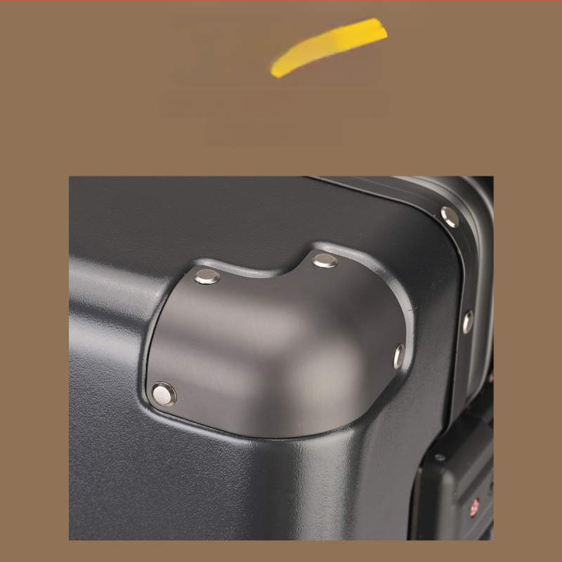 Reisikohver ABS+PC korpusega, universaalsed rattad, unisex disain, tavaline kombinatsioonlukk, polüestervooder, kulumiskindel, kuiv-märg eraldus