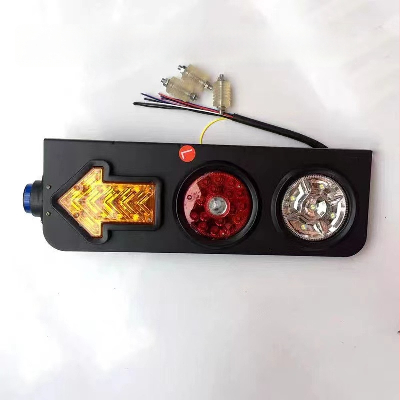 LED galinis žibintas CIMC sunkvežimiams, 24V, ABS korpusas, LED šaltinis