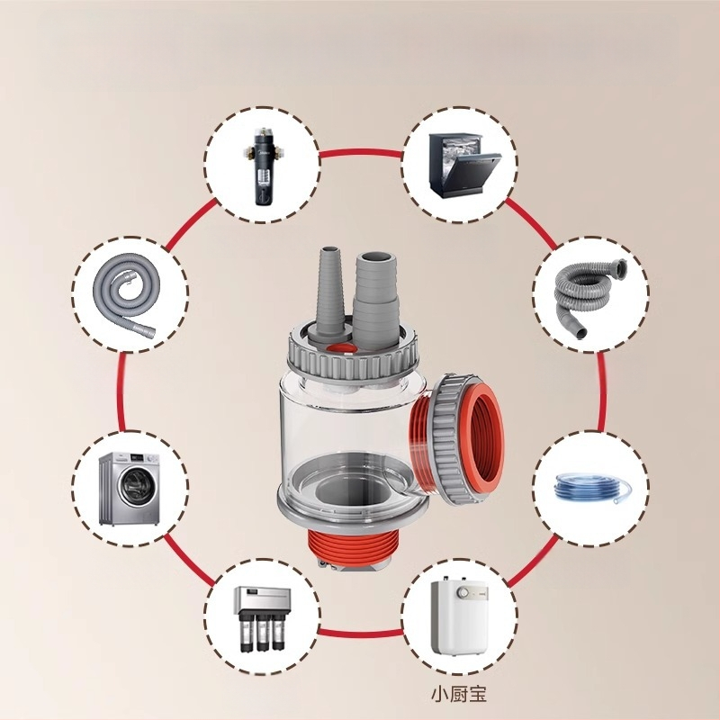 Köögivalamu drenaažitarvikud, sirgejooneline vorm (Bränd: Chaochen; Mudel: ZC-16800904; Materjal: ABS)