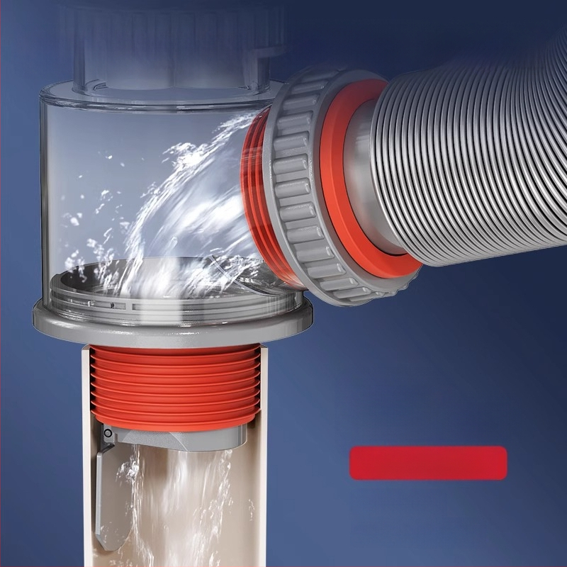 Köögivalamu drenaažitarvikud, sirgejooneline vorm (Bränd: Chaochen; Mudel: ZC-16800904; Materjal: ABS)