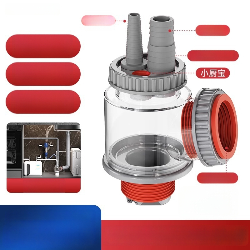 Köögivalamu drenaažitarvikud, sirgejooneline vorm (Bränd: Chaochen; Mudel: ZC-16800904; Materjal: ABS)