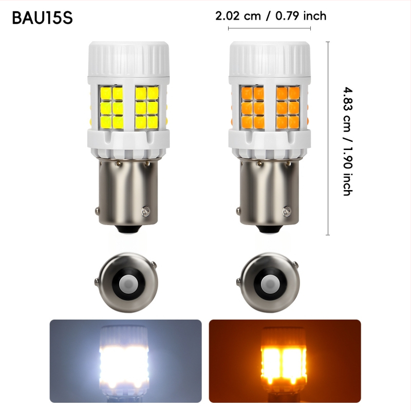 Auto LED signaalvalg Ba15s/BA15s/1157, alumiinium, universaalne