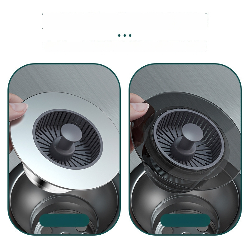 ABS filter pre odtok drezu s uzáverom proti zápachu, anti-upchatie jadro, model A145, 78 g, balené v krabici