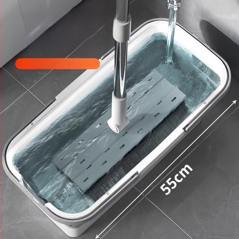 Kokkupandav mopämber ruudukujulise kujuga, pigistamiskäepidembe, üks ämber, auto pesuks ja põrandate puhastamiseks, 50–60% pigistamisest, kandevõime üle 10 kg