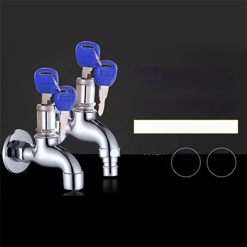 Seinakraan pesumas masinaga lukustatav, kiirem avamine külma veega, 13 mm sissetulek/väljund, keramikakartrij, tsingi sulam korpus, elektroplaaditud viimistlus