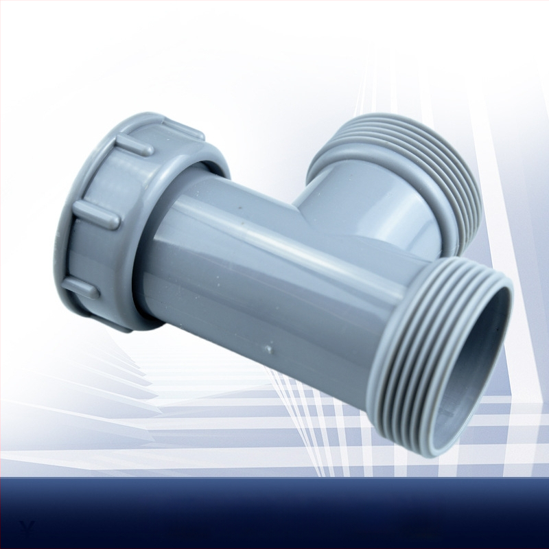 T-tee spojka pre kuchynský drez, PP, model T tee, Qingduo značka, moderný minimalistický štýl, 28,8 g