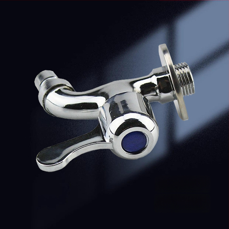 Prívodný kohútik na práčku, telo z zliatiny, zabudovaná montáž, otváranie kľúčom, keramický kartušový ventil, priemer vstupu/výstupu 15 mm