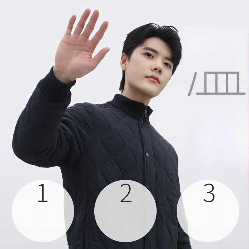 Kardigan-jaka ar vilnas pildījumu, 100% vilna; poliestera elastāna audums; svītrainas vai plaid raksts; stāvošā apkakle; garas piedurknes