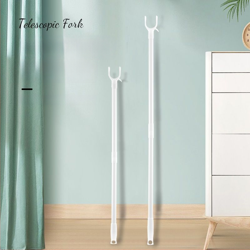 YUKANG WIN plastová tyč na pranie, predĺžená a odnímateľná, na sušenie na balkóne, moderný a jednoduchý štýl