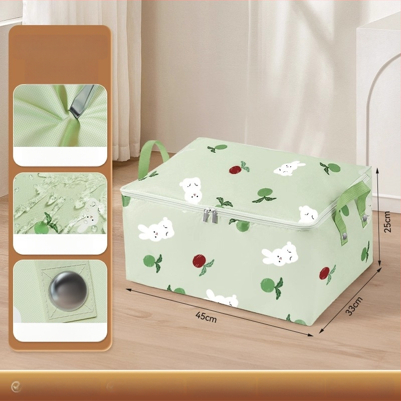 Tekide hoiukott kuubikujulise vormiga, veekindel ja niiskuskindel, 600D Oxford kangas, mitmekülgne tekkide ja riiete jaoks