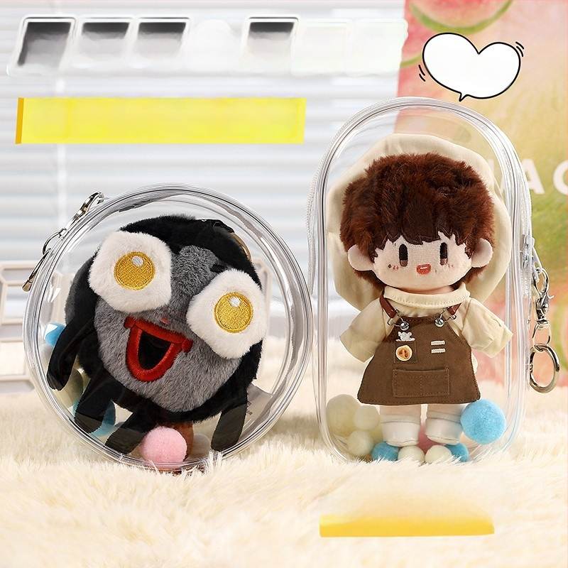 Hoiukott – PVC kuubikuvorm, Jimujia 001, mitmekülgne reiside jaoks, armsas multikas stiilis