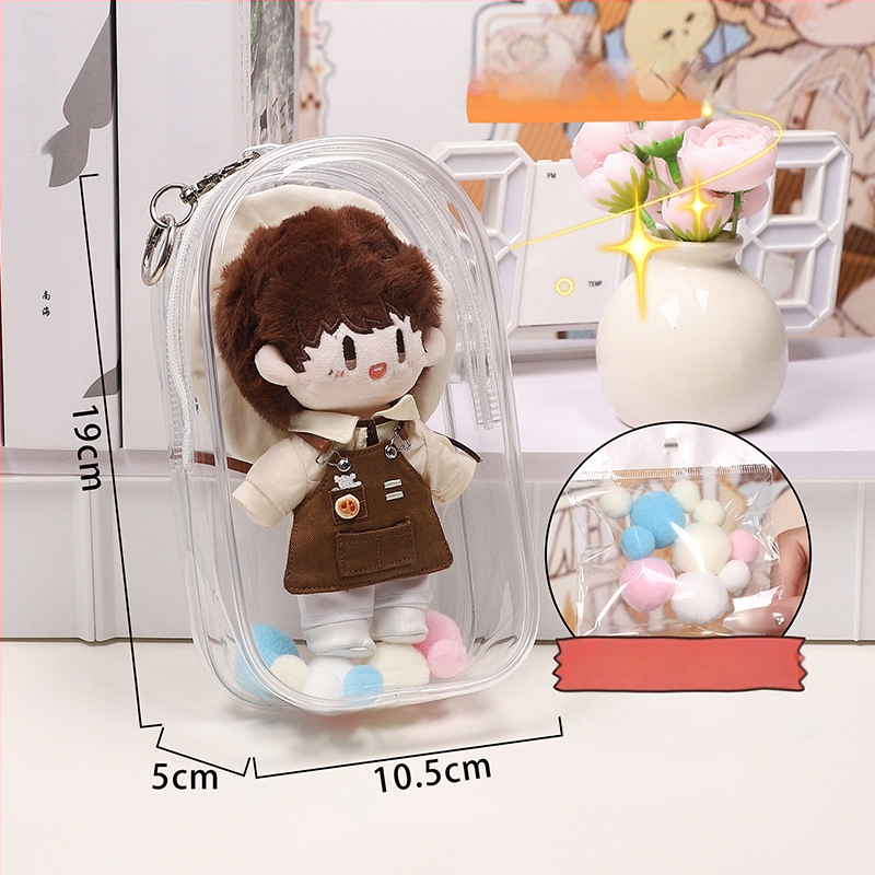 Hoiukott – PVC kuubikuvorm, Jimujia 001, mitmekülgne reiside jaoks, armsas multikas stiilis