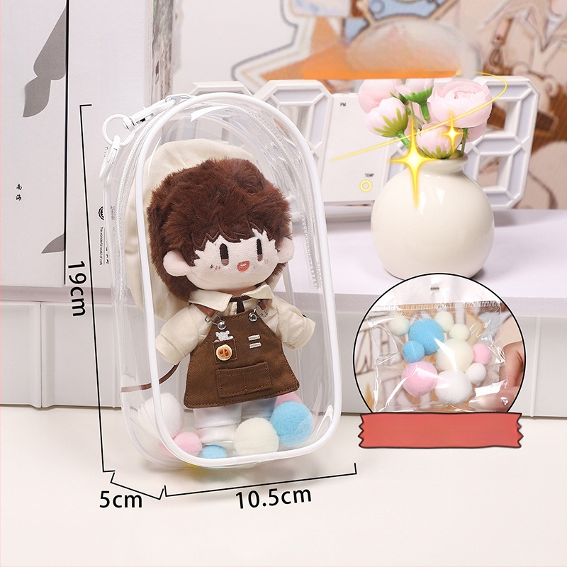 Hoiukott – PVC kuubikuvorm, Jimujia 001, mitmekülgne reiside jaoks, armsas multikas stiilis