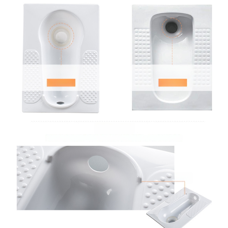 Plastikinis klozetas gūlinimui, be vandens rezervuaro, be nuotėkio, minimalus šulinio atstumas 60 cm, išleidimo vamzdžio skersmuo 100 cm