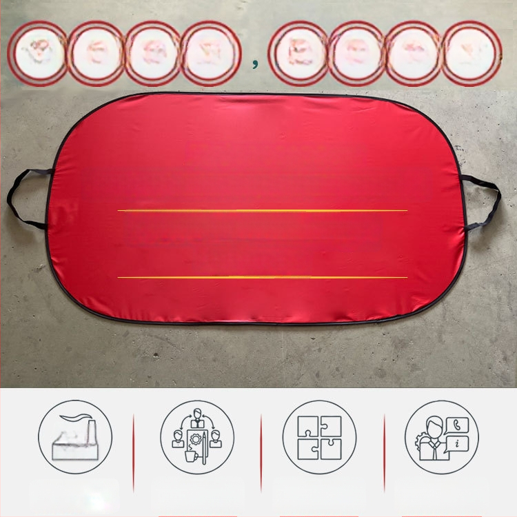 Automobilio saulės skydelis su klipu montavimu, universalus tvirtinimas, vientisas atspalvis, sidabro juostos medžiaga, svoris 150 g