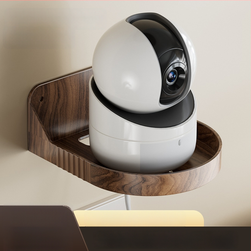 Seinapealne kaamera riiul ruuteri kasti hoidjaga, puurimivaba, ABS-materjal, 1 kiht