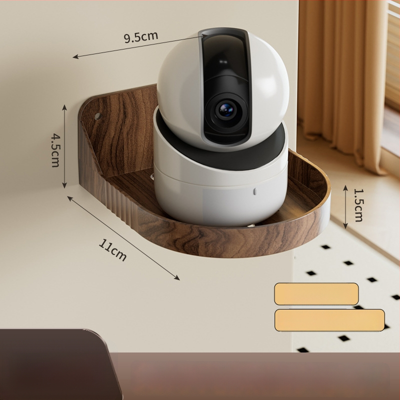 Seinapealne kaamera riiul ruuteri kasti hoidjaga, puurimivaba, ABS-materjal, 1 kiht