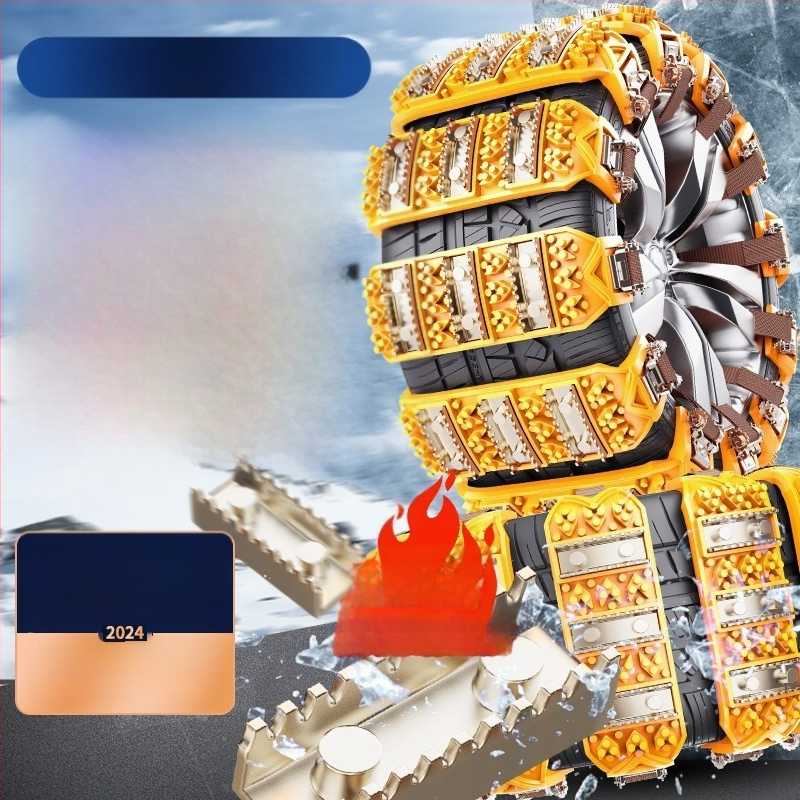 Anti-slip padangų grandinė automobiliams – modelis 1756, universalus; tinka automobiliams, visureigiams, MPV, mikroautobusams ir pikapams; prekės ženklas Ming che zhi bao, įgaliotas privatūs ženklas