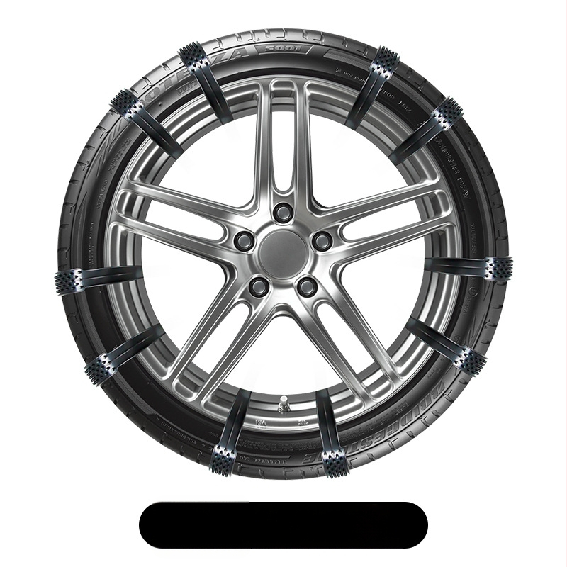 Universali anti-slydimo juosta automobilių padangoms, modelis BS-5566, svoris 80 g, suderinama su padangomis 165–255, prekės ženklas Hundred trees, pritaikymas įmanomas