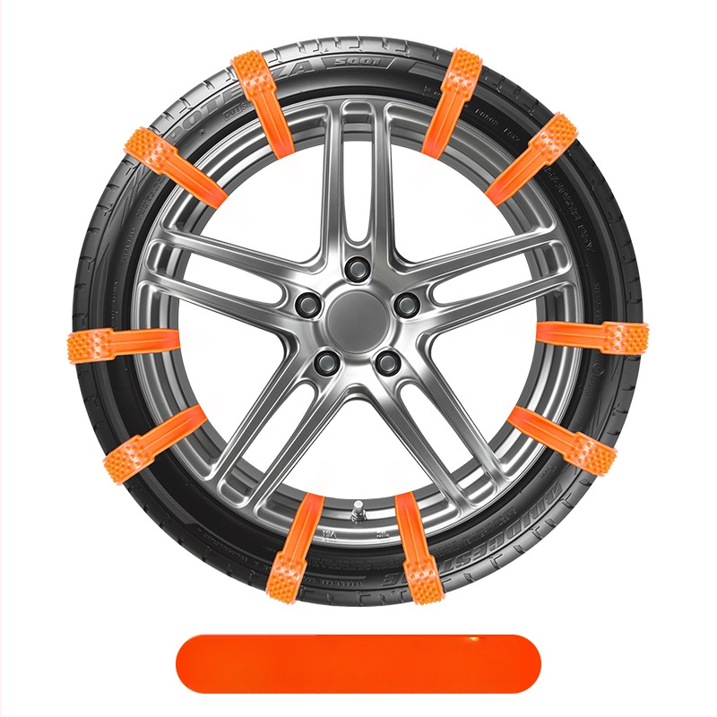Universali anti-slydimo juosta automobilių padangoms, modelis BS-5566, svoris 80 g, suderinama su padangomis 165–255, prekės ženklas Hundred trees, pritaikymas įmanomas