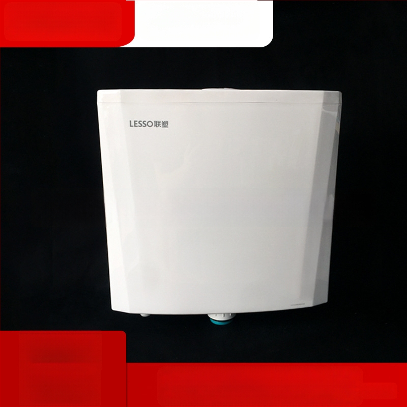 Liansu PP vandens talpa klozetui gūlėjimui — 6 L išskalavimas, rankinis valdymas, sieninis nuotėkis