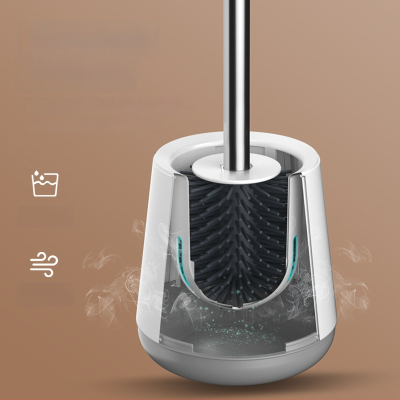 Toaletinės šepetėlių komplektas su ilga rankena, plastikas, Wanben, Zhejiang Yongkang (2020 m. balandis)